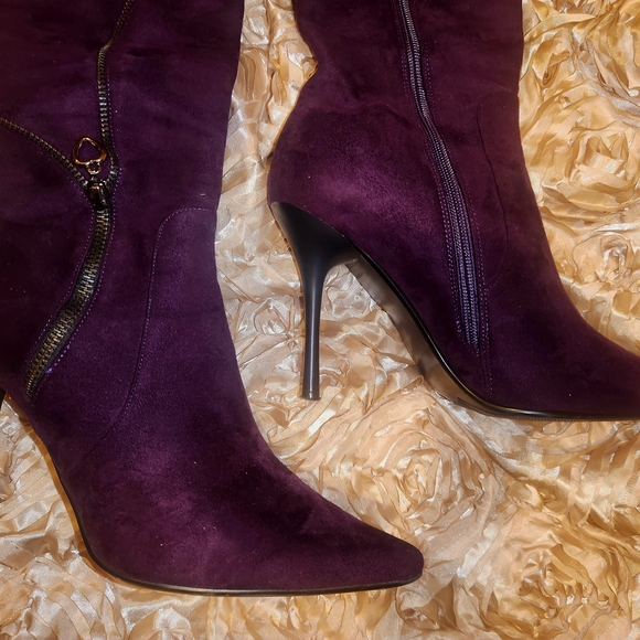Ardiente Purple Women's Boots - Picture 3 of 7